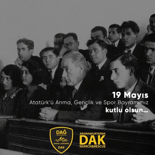 19 Mayıs Atatürk’ü Anma, Gençlik ve Spor Bayramımız Kutlu Olsun.